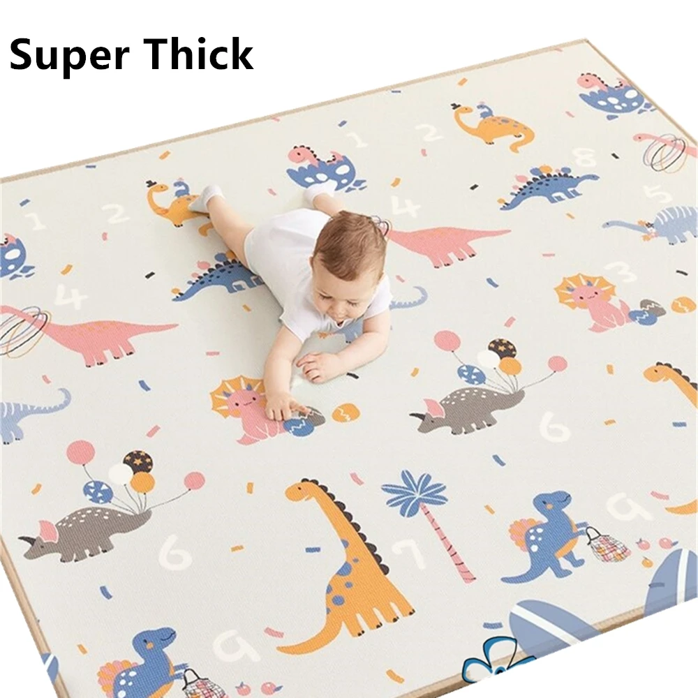 

Baby Play Mat Xpe Puzzle Children's Mat Thickened Tapete Infantil Baby Room Crawling Pad Folding Mat Baby Carpet Thickness 1cm