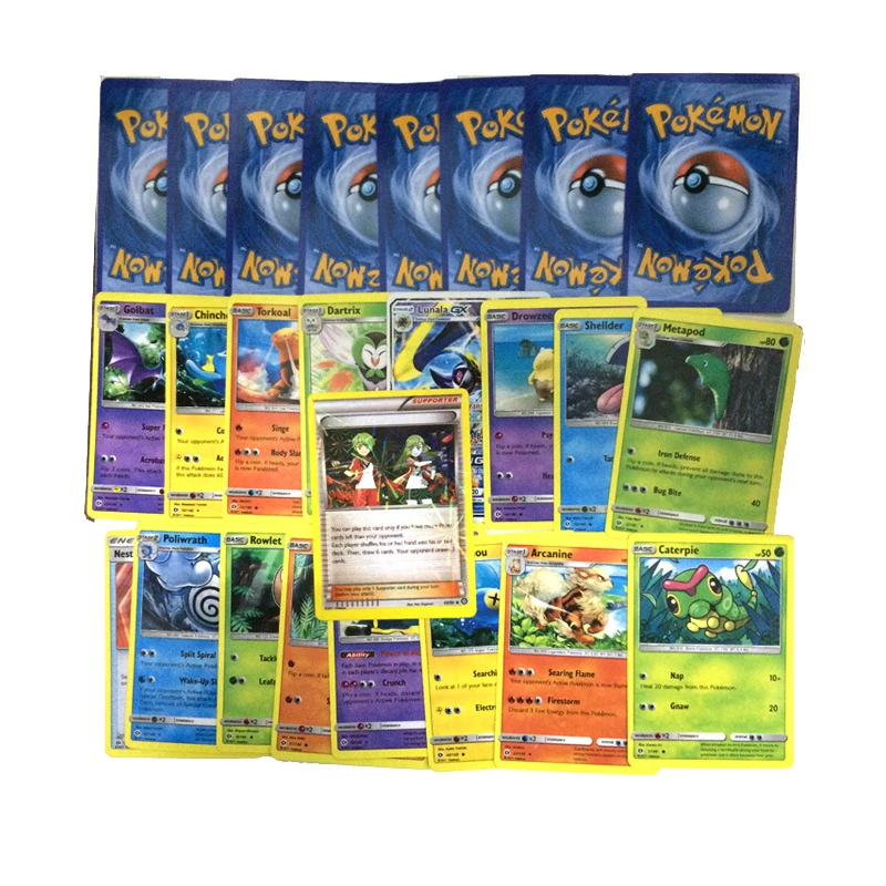 Takara Tomy Pokemon 33 шт. GX EX MEGA Flash Card Меч Щит Солнце Луна Коллекционная карта подарок детская игрушка
