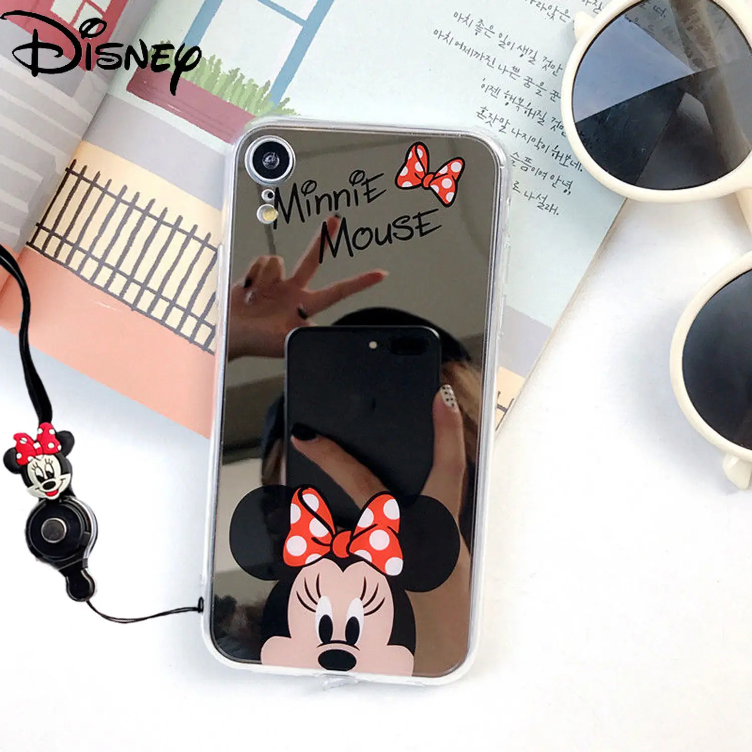 

Disney cute Mickey Minnie original phone case for iPhone 6S/7/8P/X/XR/XS/XSMAX/11/12Pro/12min Phone Case Cover for iPhone 6P 6sp