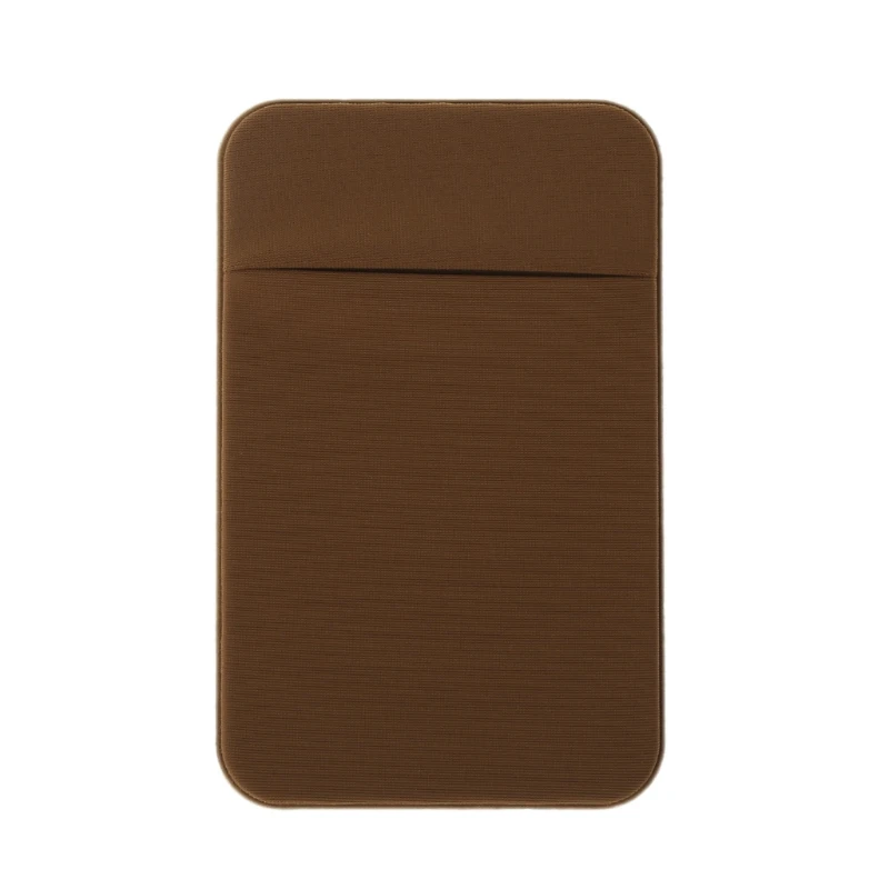 

Mobile Phone Credit Card Wallet Holder Pocket Stick-On Adhesive Elastic Tool