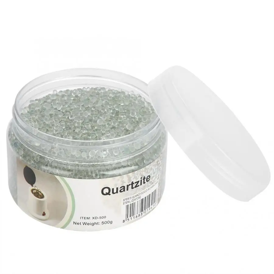 500g прозрачный стеклянный шар для высокое Температура ногтей стерилизатор