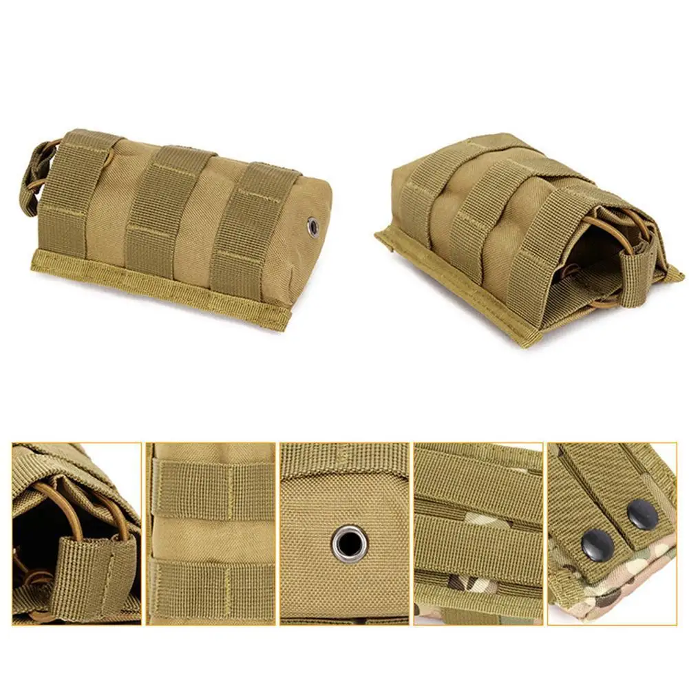 

Tactical For AK AR M4 AR15 Rifle Pistol Mag Pouch Hunting Shooting Airsoft Paintball Single Double Triple Magazine Pouches
