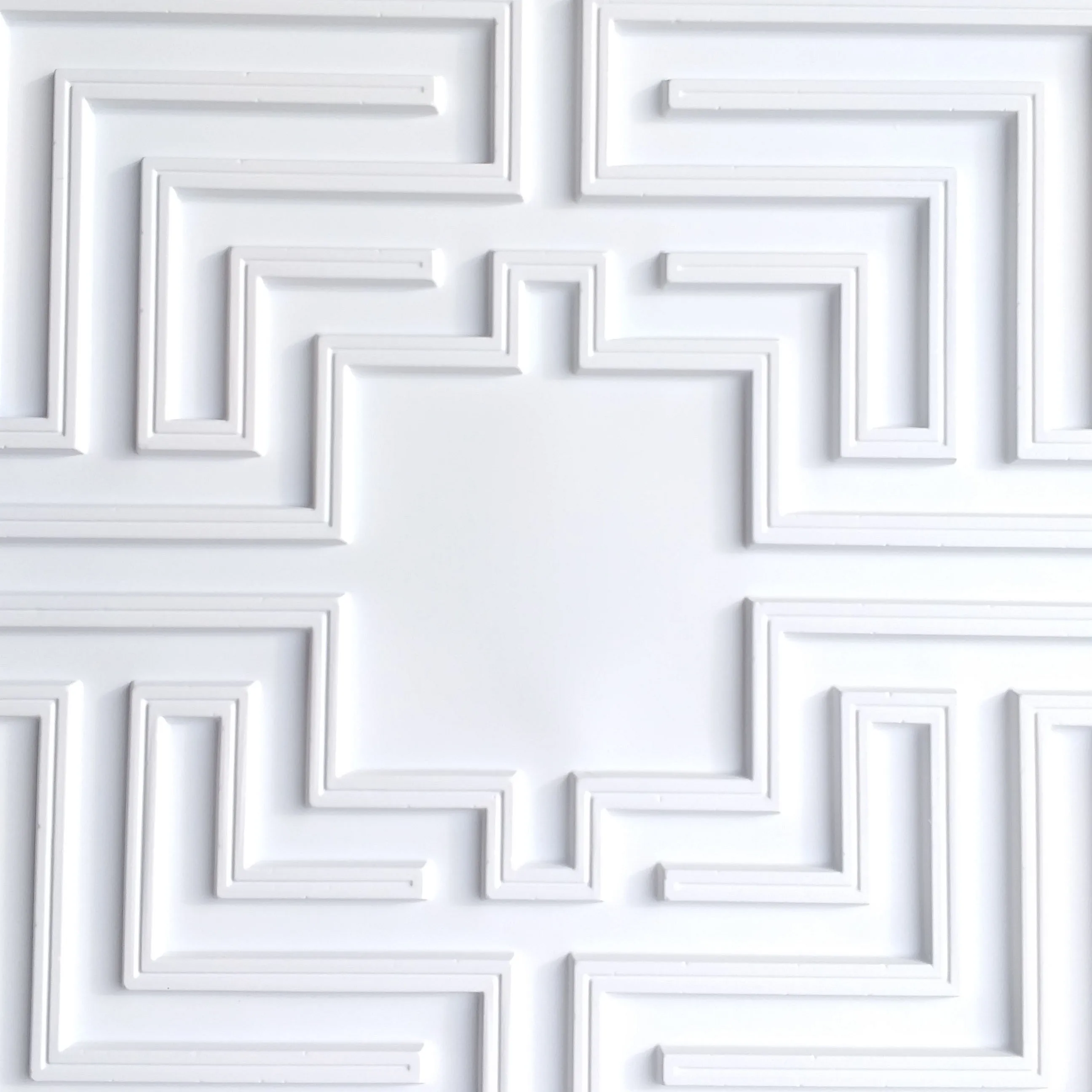 Падение в потолочная плитка белого цвета, матовые, кафе Паб, ресторан и потолочных панелей PL25