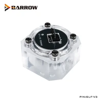 barrow g14 water cooling system electronic flow sensor indicator access motherboard to read data flower slf v3