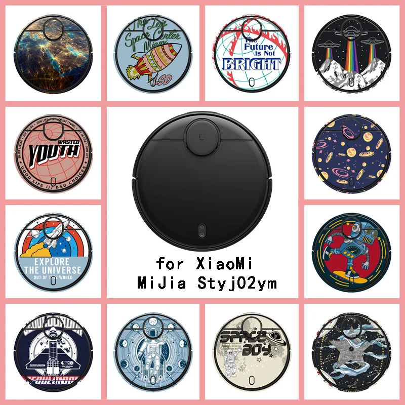 Предоставить индивидуальные принты Вселенной наклейка для xiaomi робот Mijia