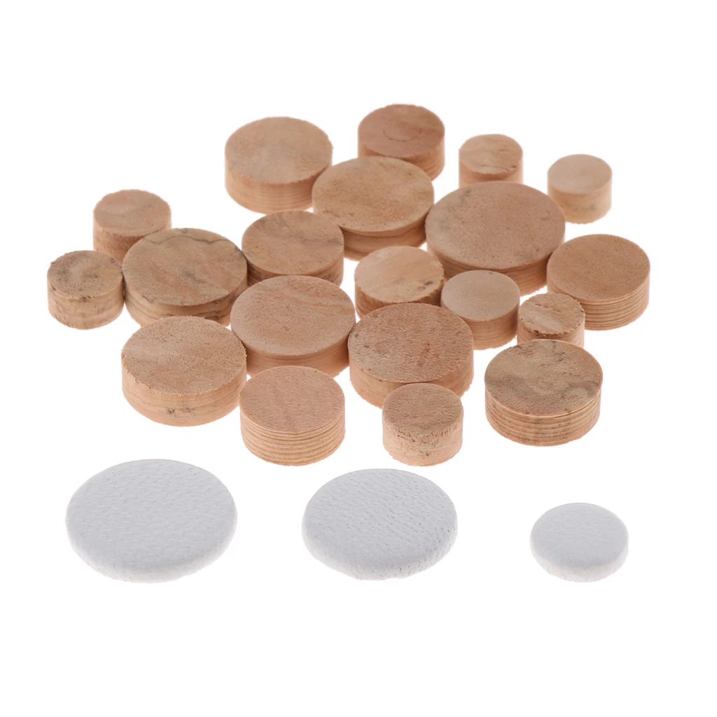 

Изысканные кожаные подкладки для Oboe, набор аксессуаров «сделай сам» для деревянных приборов