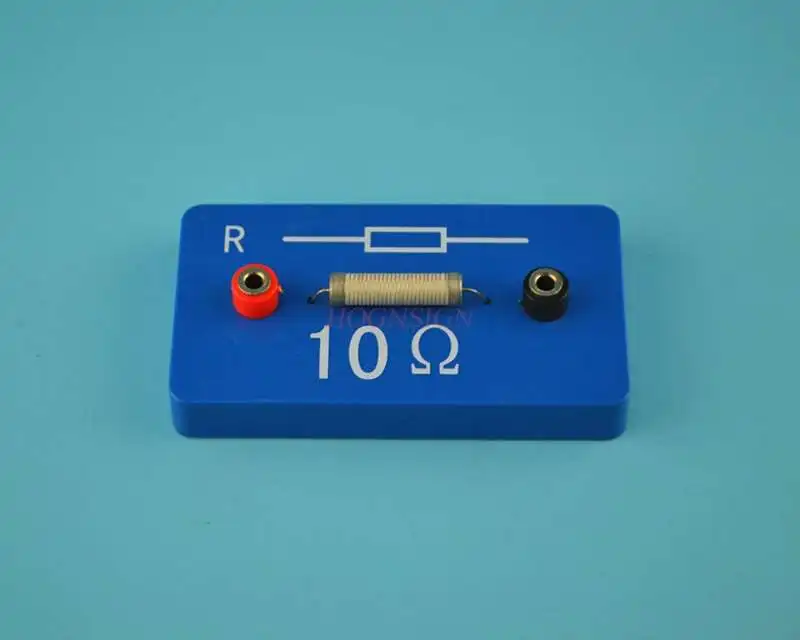 Resistance coil setting resistance 10 ohm resistance magnetic suction type electricity demonstration box teacher accessories