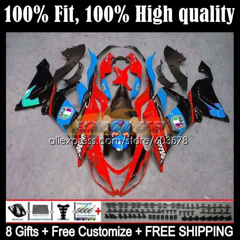 

Корпус для Кавасаки NINJA ZX 6R 636 Φ 106CL.123 ZX6R 13 14 15 16 17 18 ZX636 2013 2014 2015 2016 2017 обтекатель красный синий
