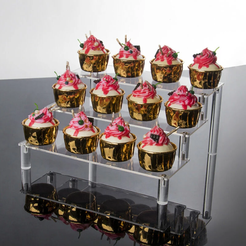 

Ladder Steps Display Stand Detachable Home Room Christmas Cake Cupcake Birthday