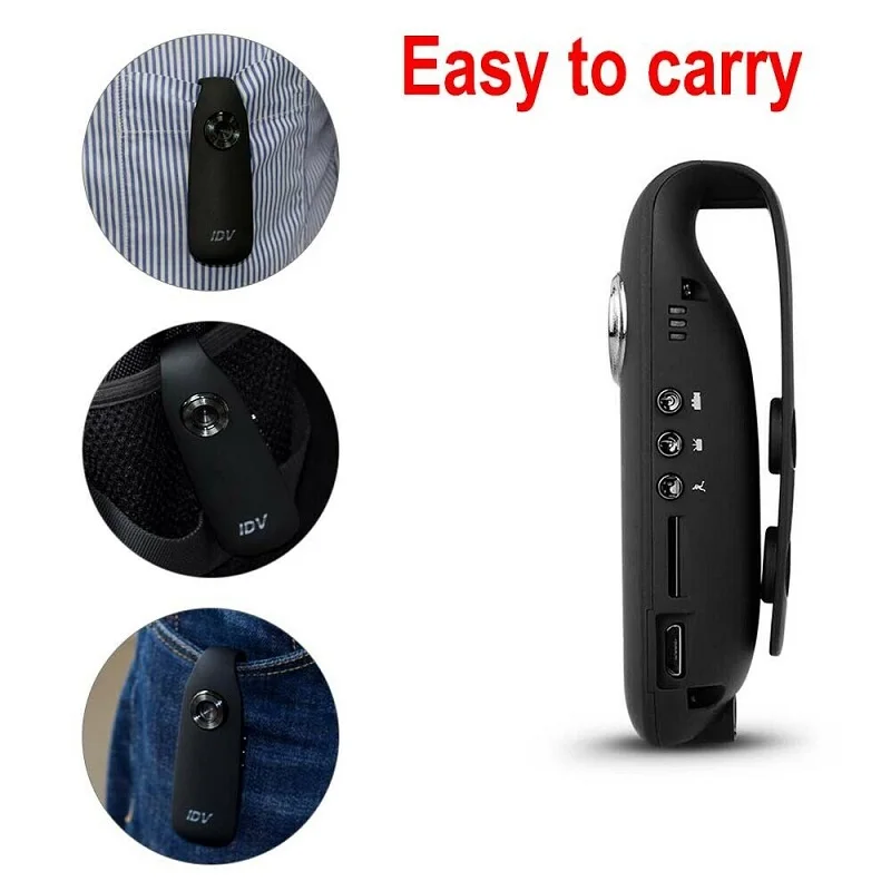 للبيع Mini Full HD 1080P Mini DV كاميرا سيارة ثنائية العدسة يمكن ارتداؤها الجسم دراجة نارية الحركة عمل الكاميرا 128G كاميرا الفيديو