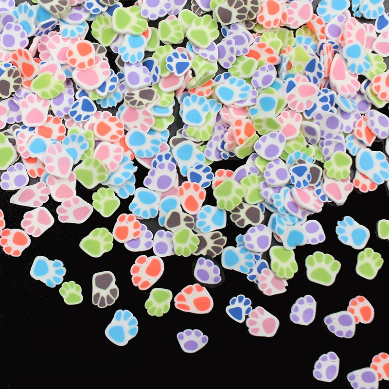 Полимерная Горячая мягкая глина 50 г полимерная красочные медвежьи лапы