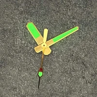 green c3 luminous gold watch hands for nh35nh364r movement accessories