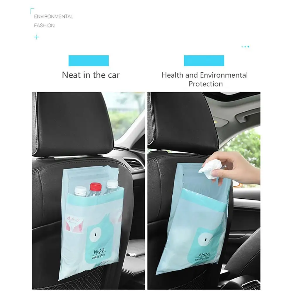 15 шт. биоразлагаемые пакеты для мусора на клейкой основе | Дом и сад