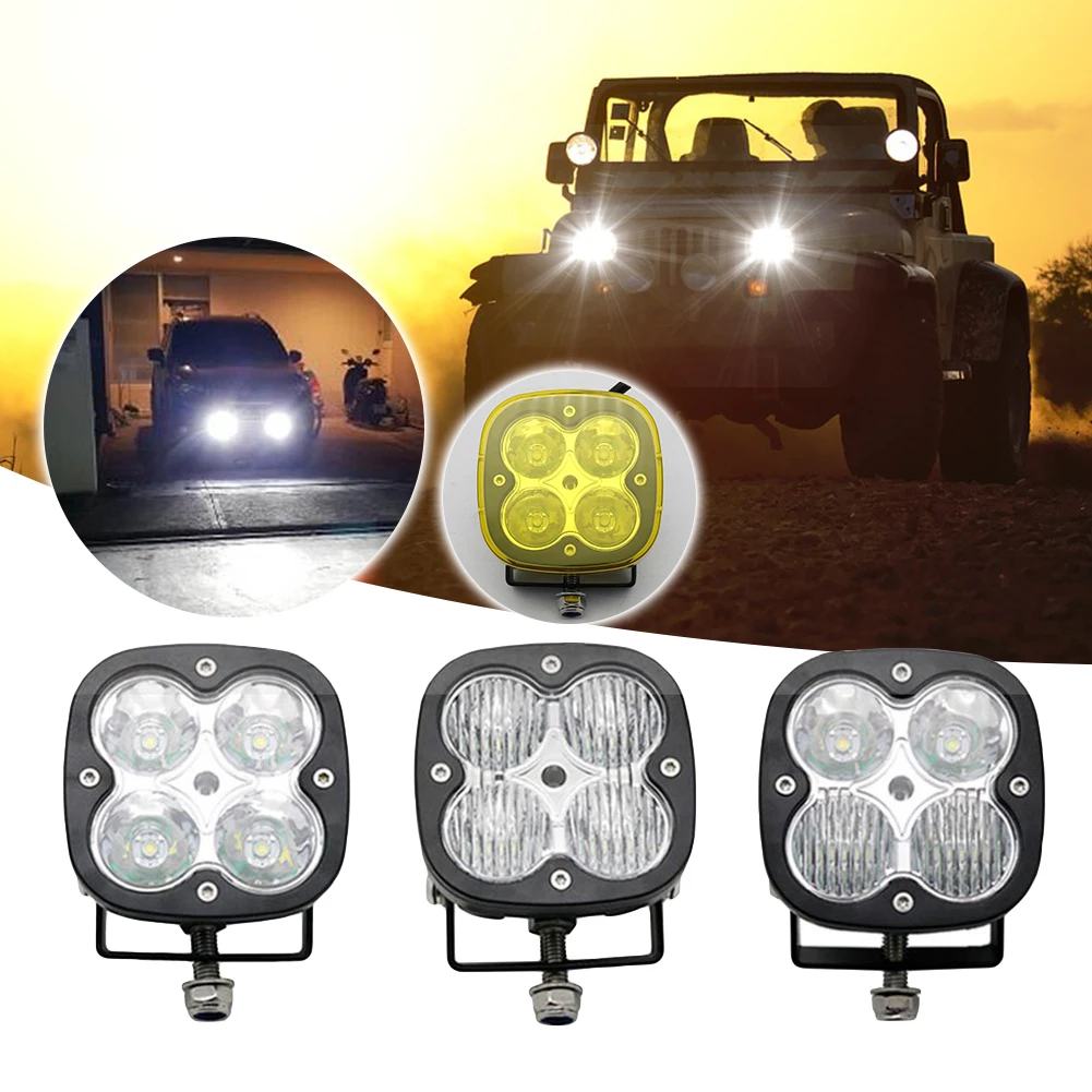 

40w 2-in-1 Flood Spot Led Beam Combo Off Road Driving Led Work Lights for UTV ATV Jeep Truck Boat