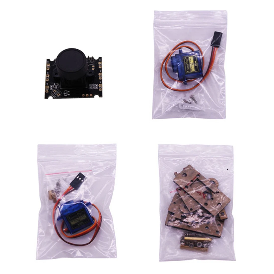 Модуль камеры Smart Vision sensor Pan-Tilt Kit с 2 шт. микро сервоприводы умный робот HD камера для Raspberry Pi-camera/один PTZ