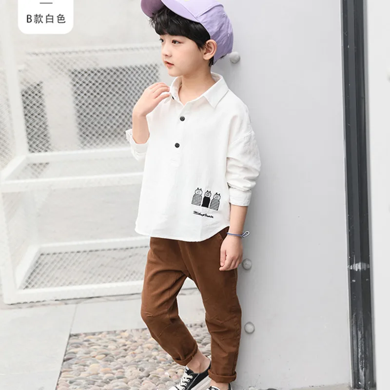 Модные джинсы для мальчиков 2020 повседневные спортивные брюки брюки-карандаш