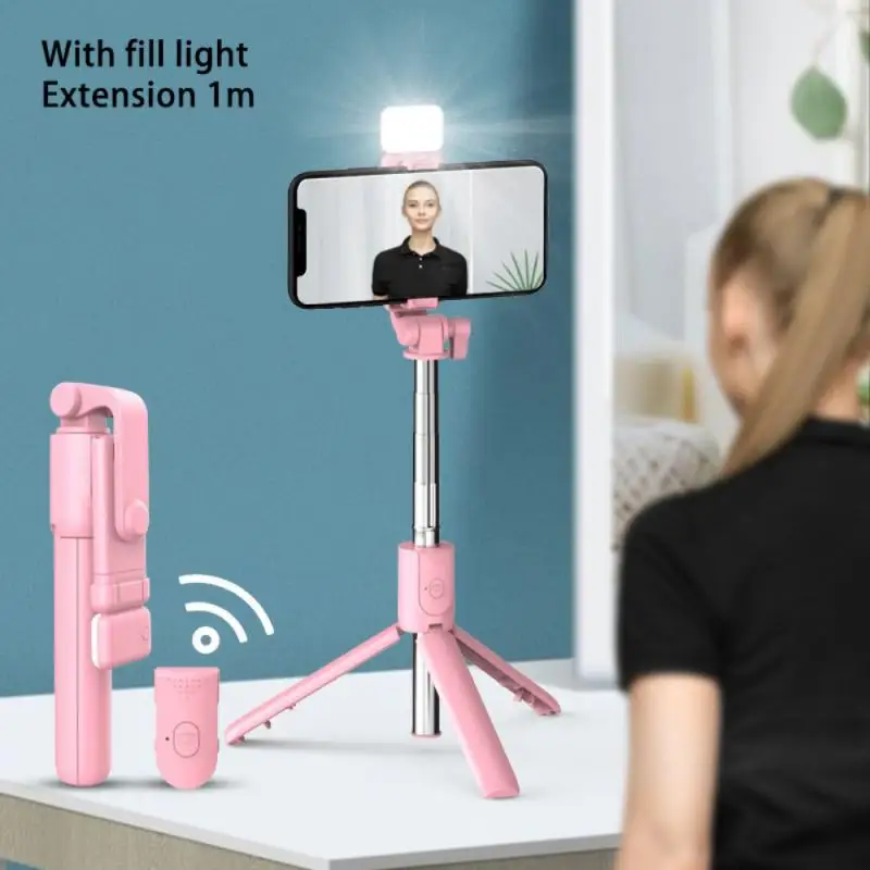 

3 In 1 Selfie Stick Phone Tripod Extendable Monopod With Bluetooth-compatible Remote For Smartphone Selfie Stick For IOS Android