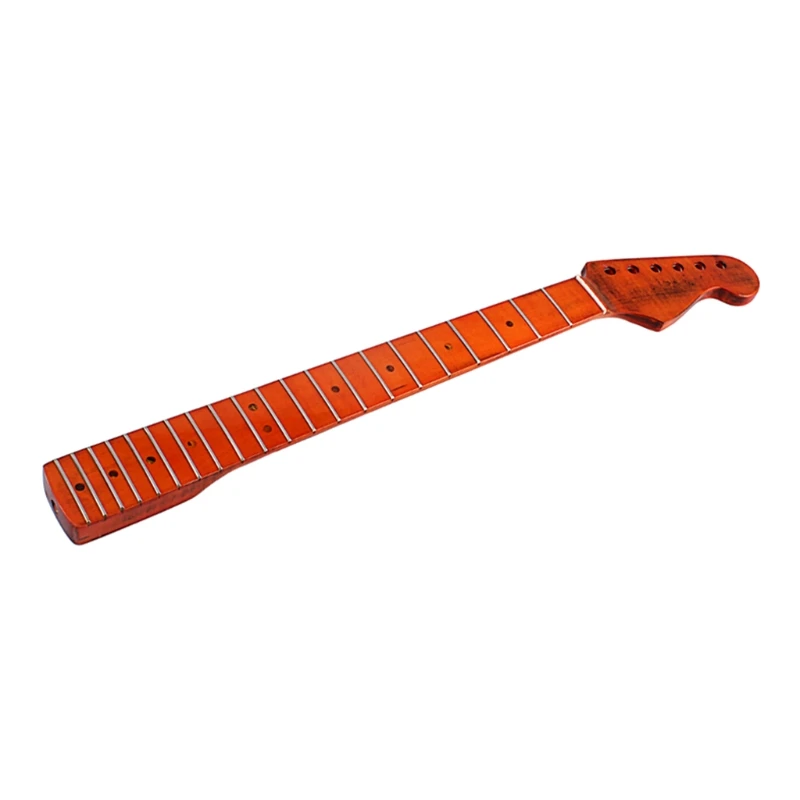 

21 Frets Maple Wood Electric Guitar Neck Guitar Musical Instrument Accessories K4UC