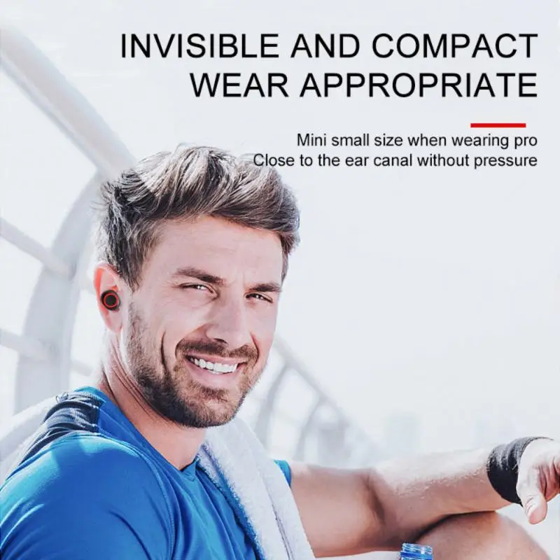 Гарнитура A2 TWS BT бинауральные спортивные Hi-Fi стерео беспроводные наушники с