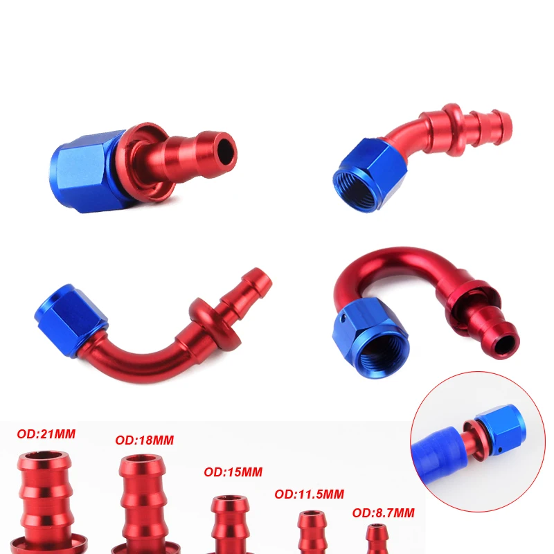 Универсальный Быстрый нажимной замок конец шланга многоразового использования