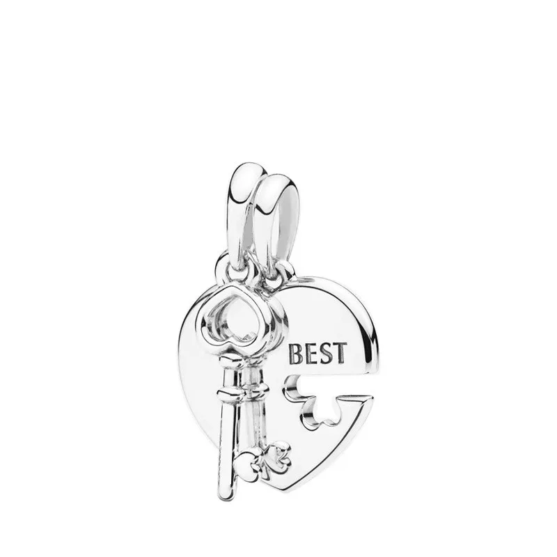 Детские носки 5 пар Модные посеребренные Дружба Любовь ключ-сердце замок пара Best