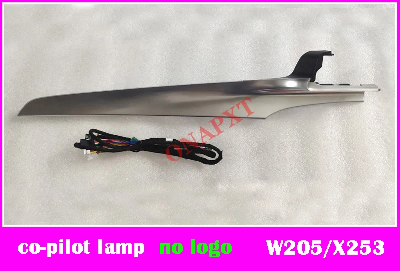 

Светодиодная лампа RHD для Mercedes-Benz C/GLC W205 X253 (праворульные модели), подсветка салона для пассажира, декоративная лампа для приборной панели, атмосферная подсветка.