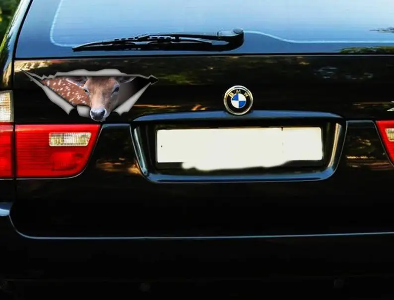 

2021 Deer decal, car decal, 3d decal, car decoration, animal decal
