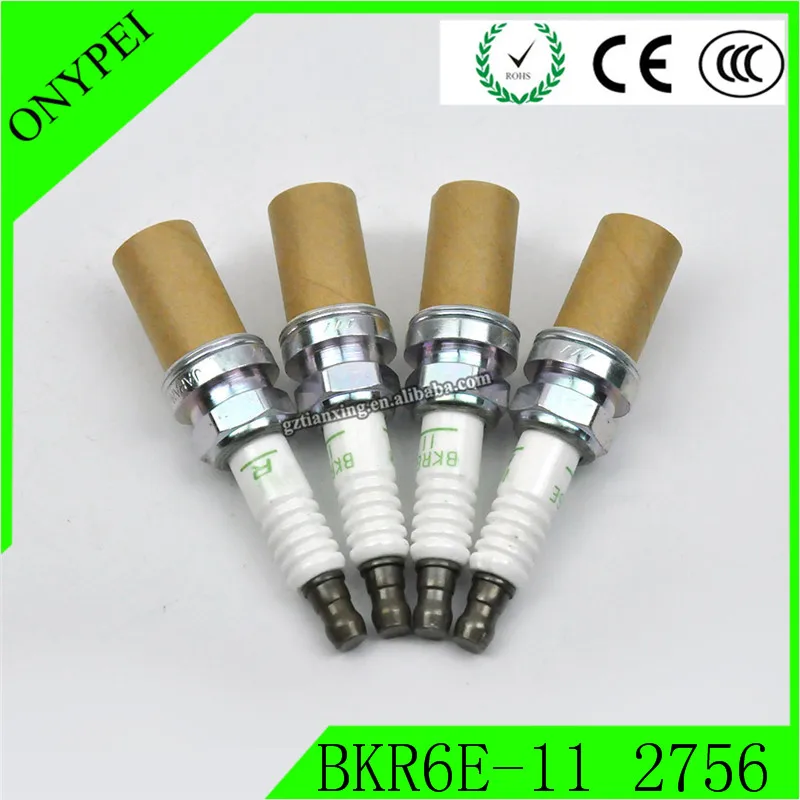 Высокое качество 4 шт. BKR6E-11 2756 Свеча зажигания для Huyndai BKR6E 11 BKR6E11 | Автомобили и