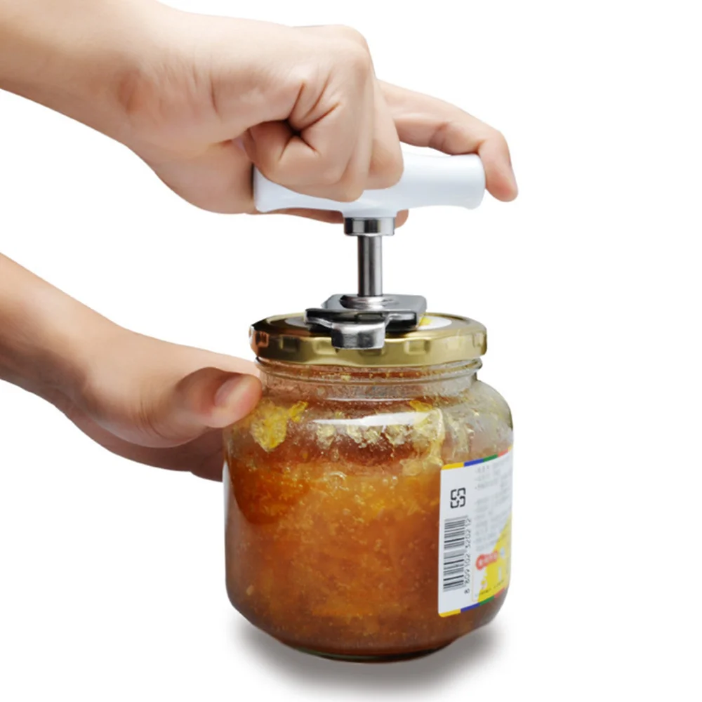 

Stainless Steel Labour-Saving Bottle Opener Anti-Skid Jar Lid Opener for Kitchen