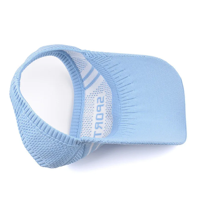 Мужская и женская летняя Солнцезащитная шапка пустая вязаная кепка для гольфа