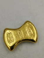 exquisite brass imitation gold ingot ten gold decorative ornaments