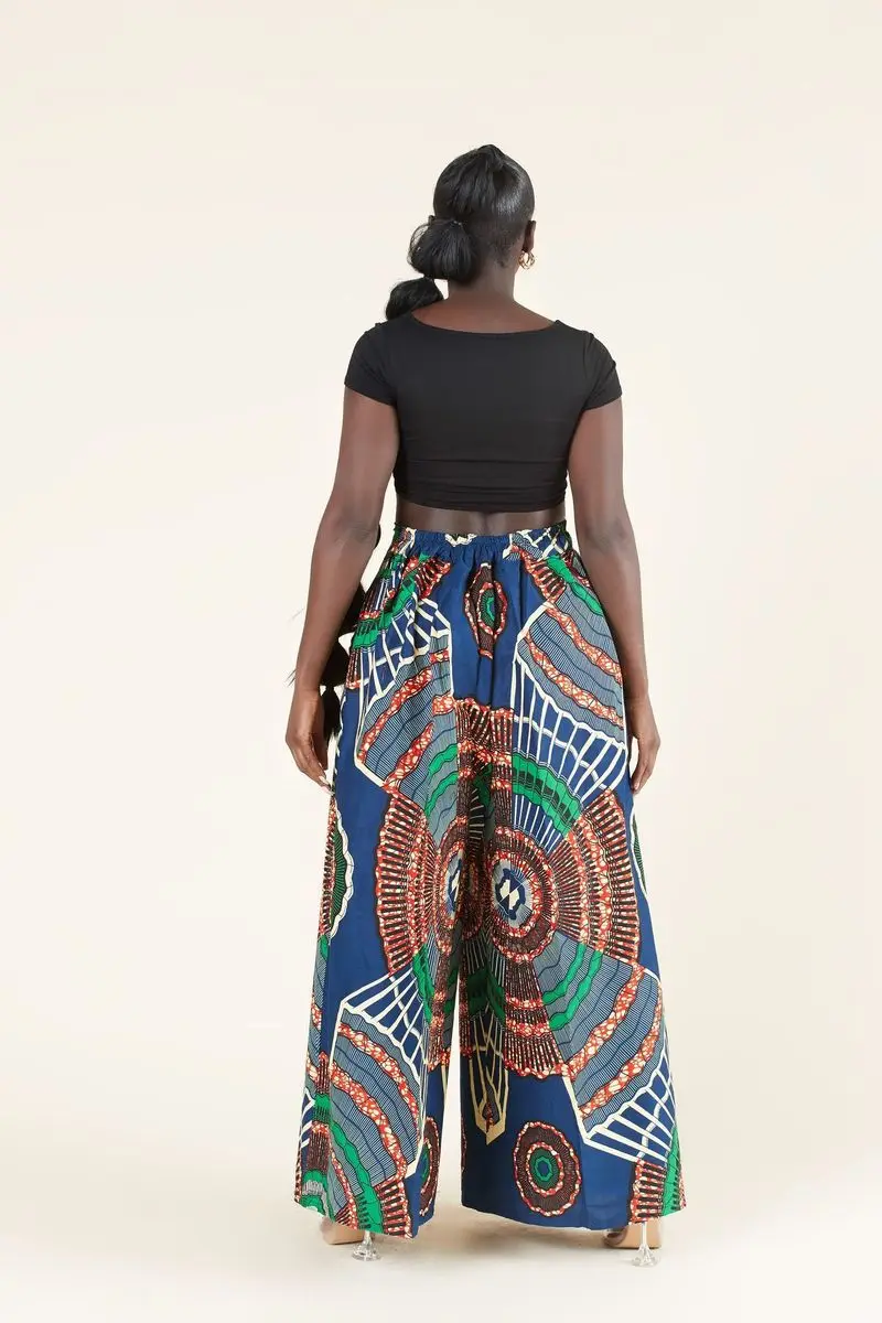 

3S wholesale women clothing dress casual wide leg pants custom logo print on product and package from 1pc dropship