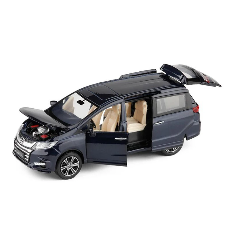 Новейшая модель автомобиля Honda Odyssey 2019 MPV из цинкового сплава в масштабе 1:32