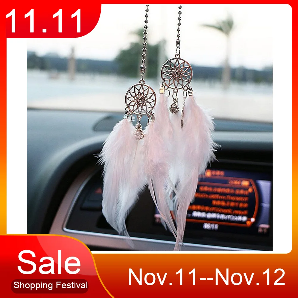 Автомобильная подвеска ловец снов перо аксессуары для интерьера ручная работа