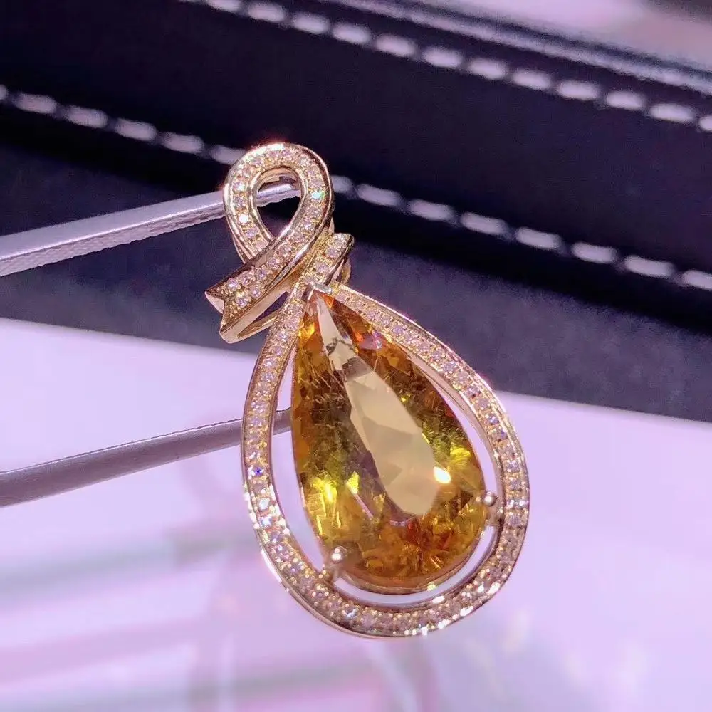 H703 коллекция ювелирных украшений бразильское происхождение Настоящее 18 к