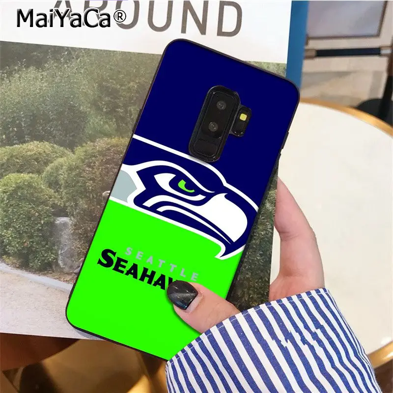 MaiYaCa Seattle Seahawks ТПУ Мягкий силиконовый чехол для телефона чехол для samsung S9 S9 плюс S5 S6 S6edge S6plus S7 S7edge S8 S8plus