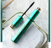 garmon peacock green fast dry mascara water proof non faint dye long rolled silicone 4 d mascara t1423