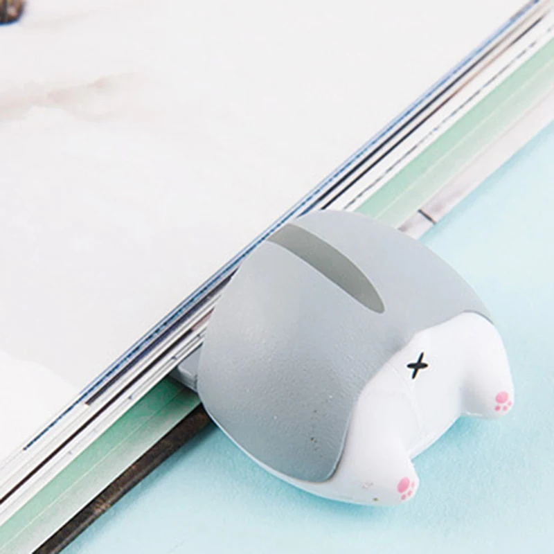 

Закладка для книг с мультяшными собаками, кошками, хомяка, лисой, попой, новинка, для чтения, креативный подарок для детей, детские канцелярс...