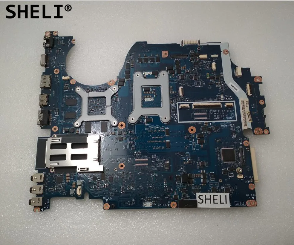 Материнская плата SHELI для Dell 1747 с HD4650 LA 5153P 0J507P J507P|Материнские платы| |