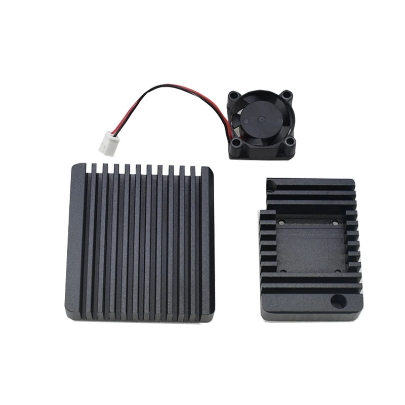 Чехол из алюминиевого сплава охлаждающий вентилятор для NanoPi R2S защитная оболочка