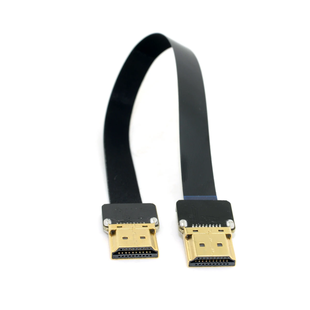 

Chenyang CYFPV HDMI-compatible Type A Male to HDMI-compatible Male HDTV FPC Flat Cable for FPV HDTV Aerial 20cm 50cm