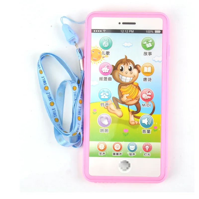 Дети Smart Touch Экран мобильный телефон игрушка Reborn Baby Doll многофункциональная