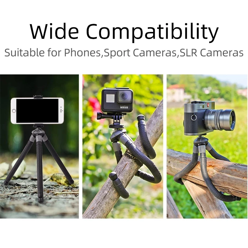 Дорожный Гибкий штатив-Осьминог XILETU Cimapro RM25C для смартфона DSLR SLR Vlog штатив камеры