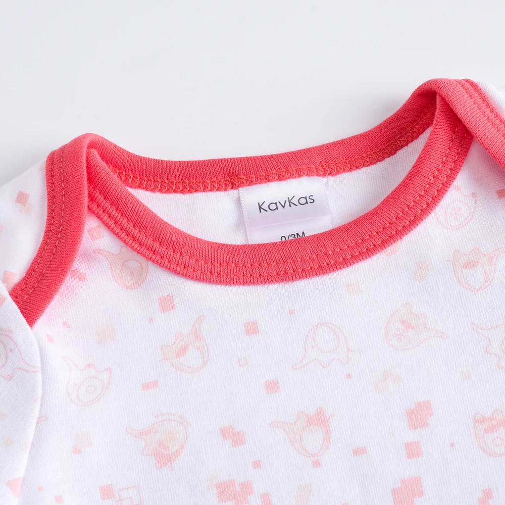 Kavkas/3 шт./компл. Плотные хлопковые детские комбинезоны Зимний комбинезон с