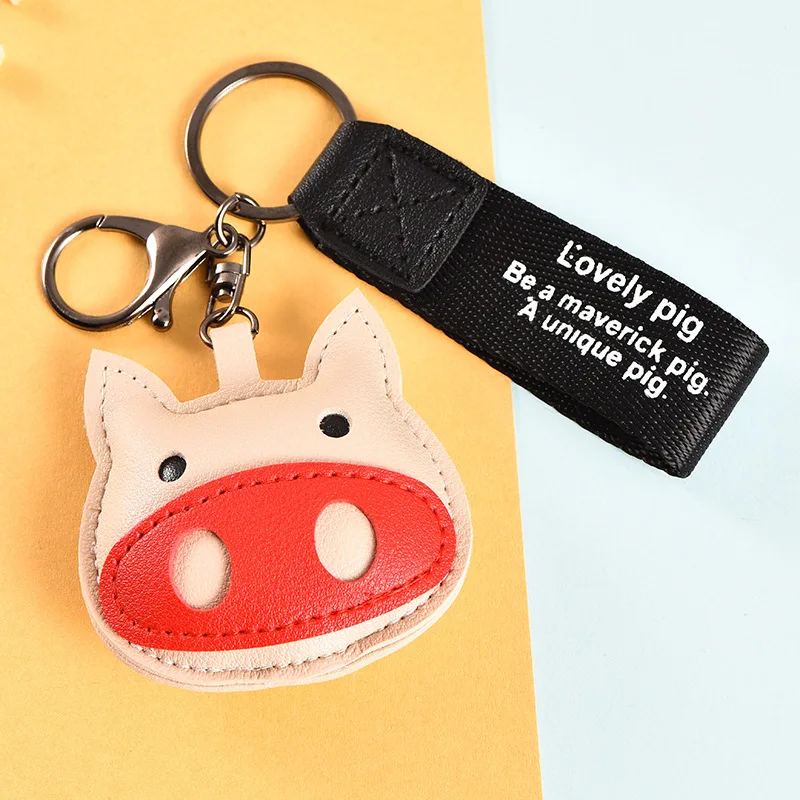2020 милый поросенок ткань-с ремешком для руки на хлопковом подкладе брелок