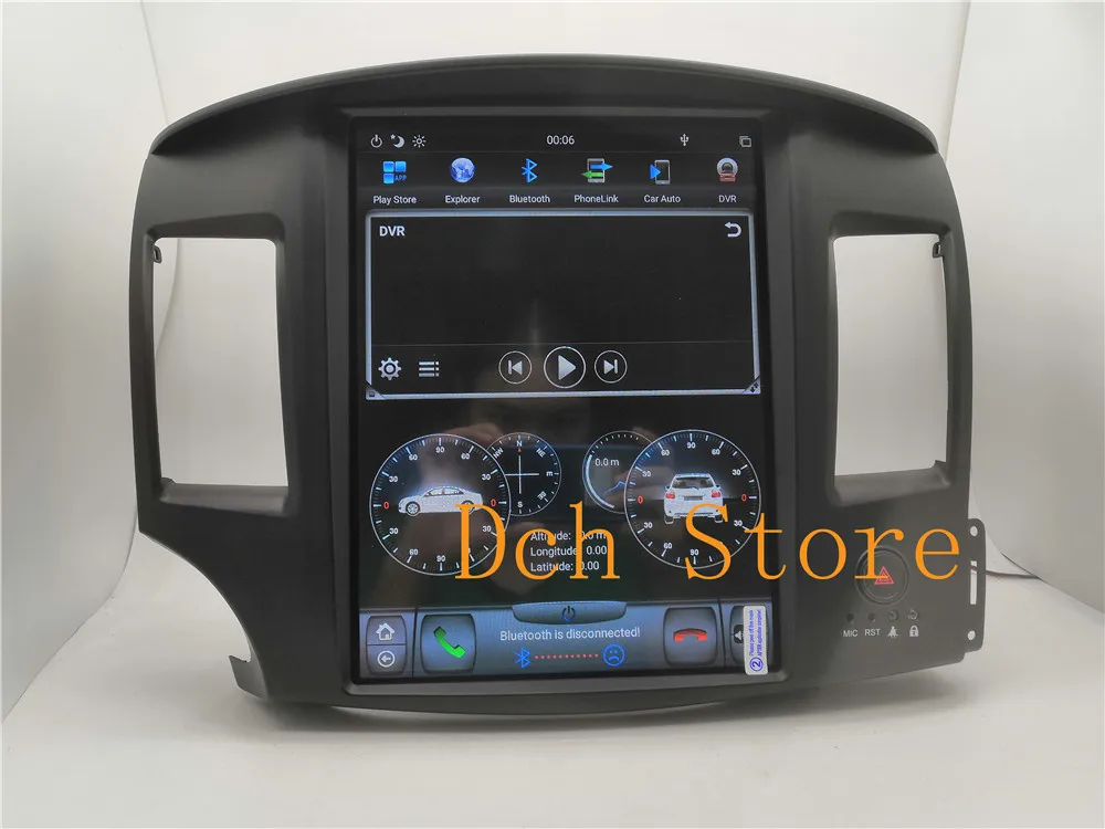 12,1 дюймов ips вертикальный экран Tesla стиль Android 8,1 Авто Радио автомобильный DVD gps навигатор плеер для MITSUBISHI LANCER EX EVO PX6