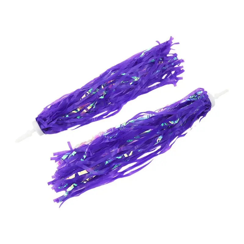 2x велосипедный трехколесный велосипед детский руль растяжки кисточки Цвет: