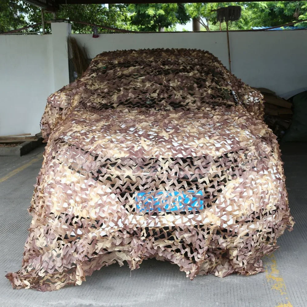 Camouflage Net Army Military Camo Car Covering Tent Hunting Blinds Netting Optional Size Long Cover Conceal Drop Top Hot | Спорт и
