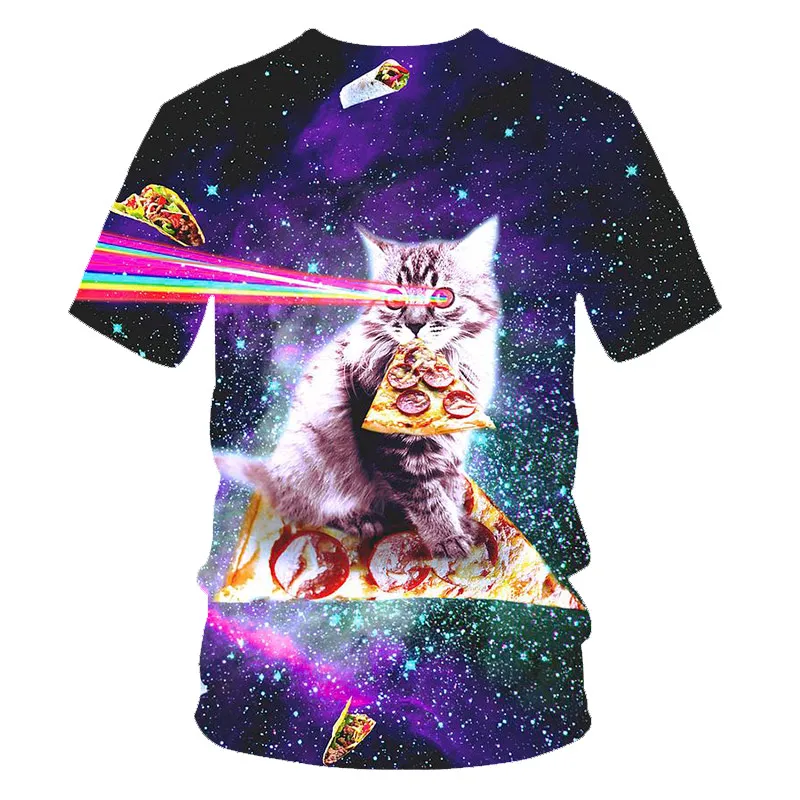 Футболка Galaxy Ray женская футболка с принтом кошки курительная Женская толстовка