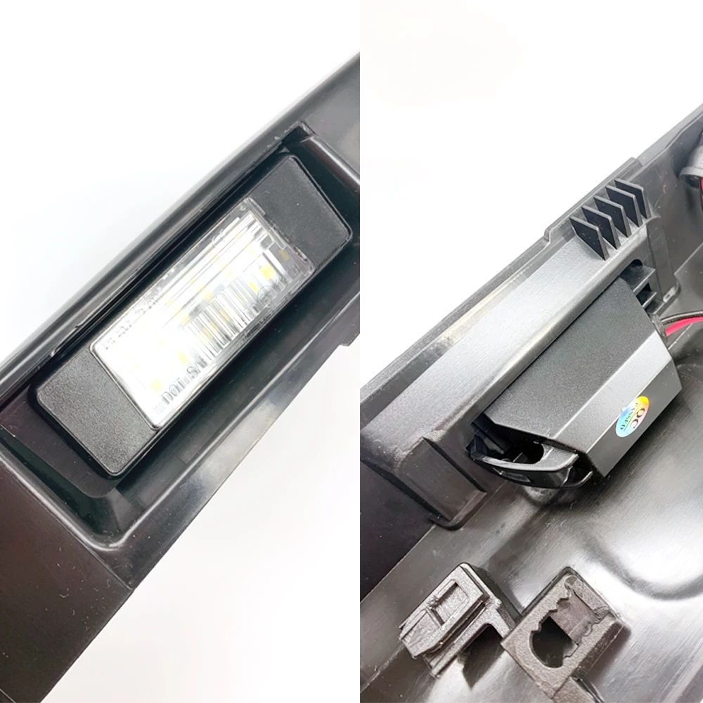 2 шт. Ксеноновые белые светодиодные лампы для номерного знака Nissan Qashqai j10 Pathfinder juke